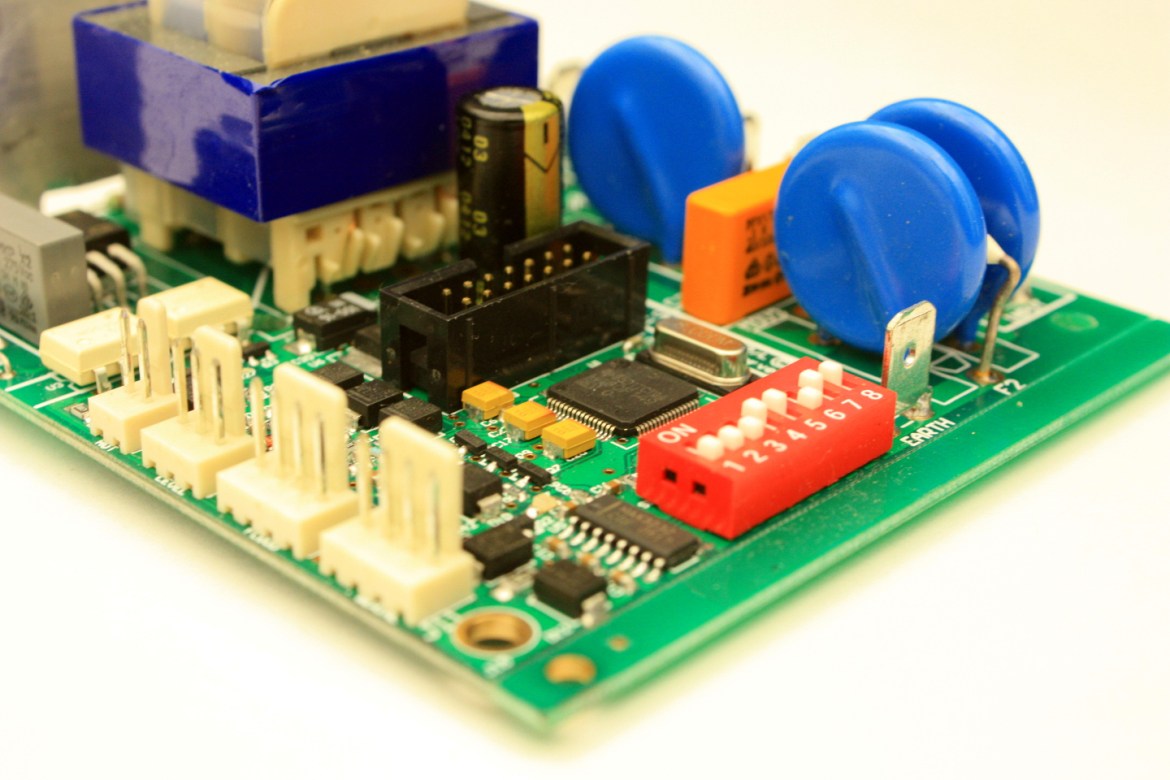 Instant hot water controller board with configurable settings